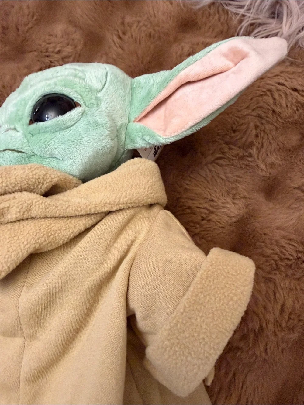 Build-A-Bear Grogu Plush - Green with Tan Robe